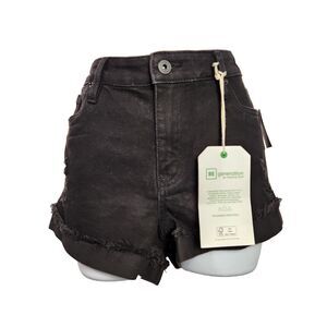 Celebrity Pink Womens Mid-Rise Shorts Size 7 Black ReGeneration NWT
